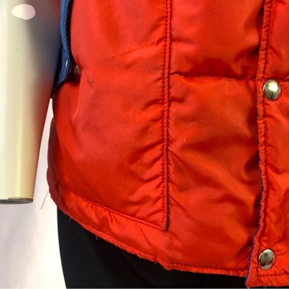 COMFY  SLEEVELESS BOMBER VINTAGE JACKET PRIME GOOSE DOWN INSULATED SIZE SMALL - Picture 13 of 14